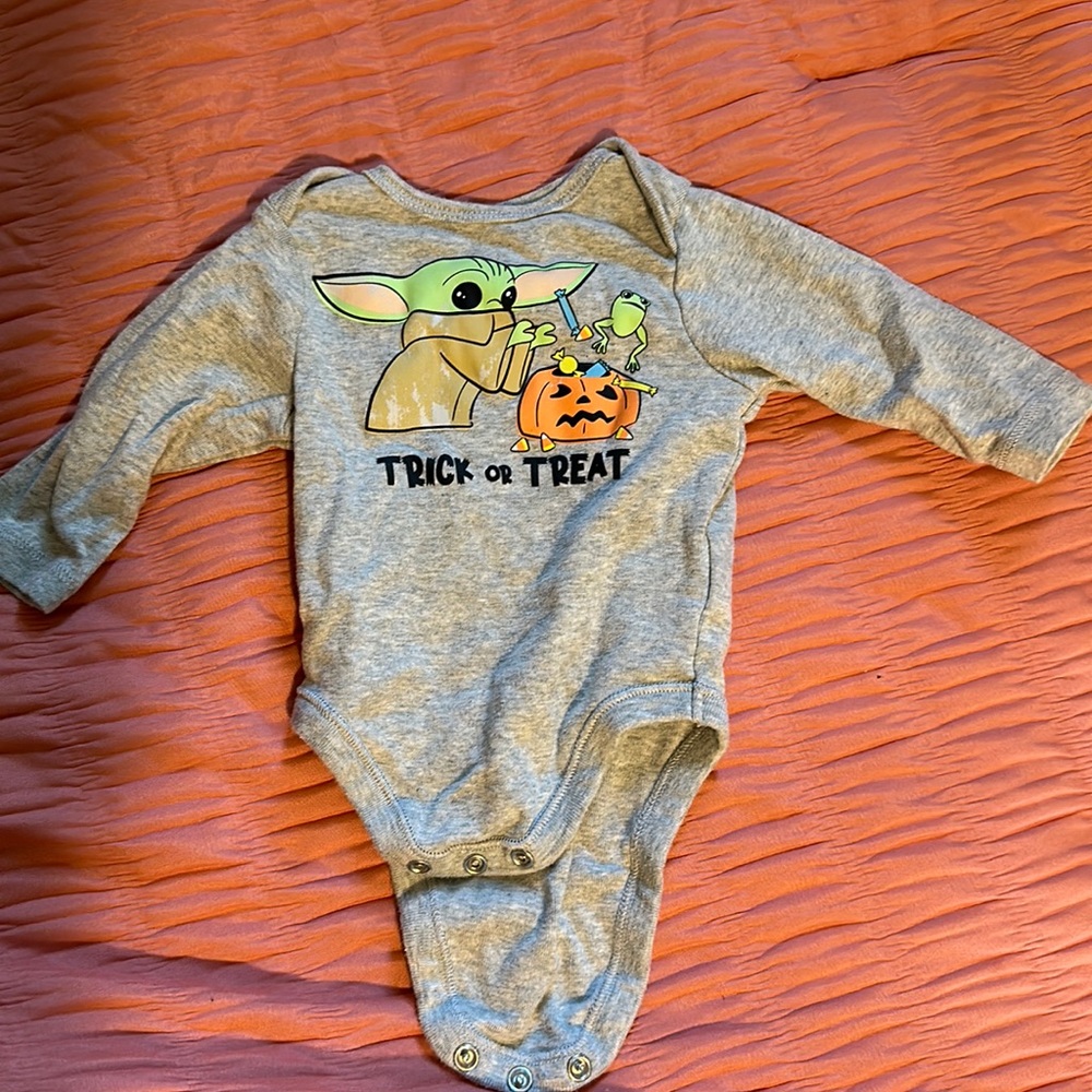 Baby unisex Star Wars Halloween onesie
